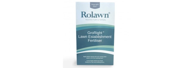Rolawn GroRight Lawn Establishment Fertiliser - 2kg