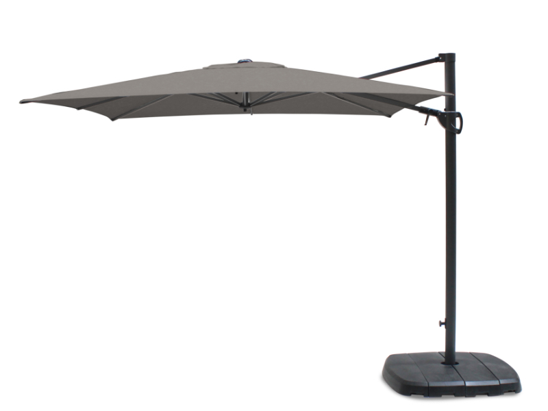 Kettler 2.5m Free Arm Square Parasol