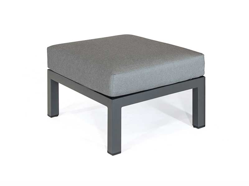 Kettler Elba Low Lounge Large Corner Set with Coffee Table - Grey