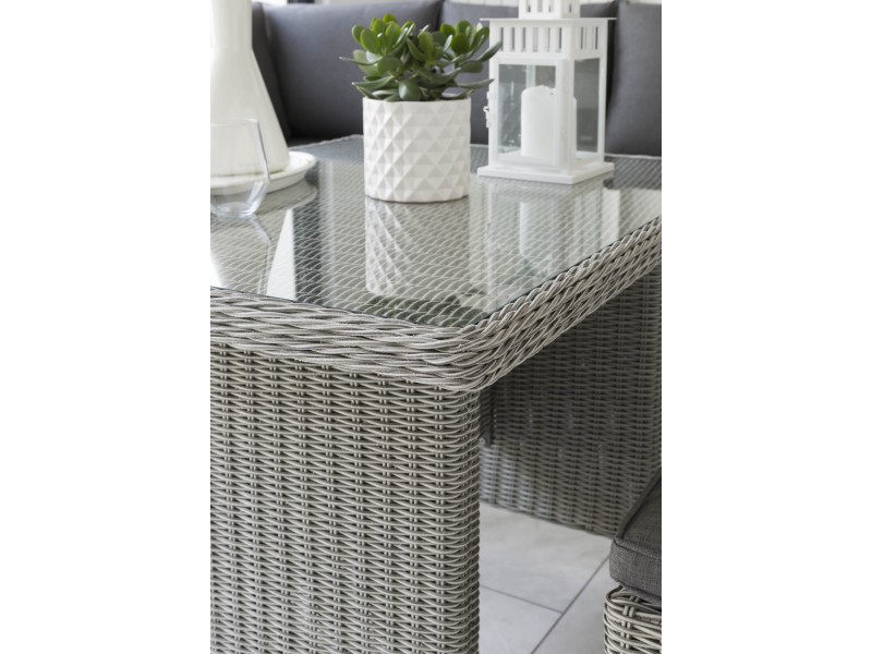 Kettler Palma Mini Set with Table - Whitewash Kettler Palma Mini Set with Table - Whitewash