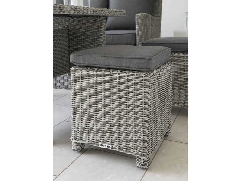 Kettler Palma Mini Set with Table - Whitewash Kettler Palma Mini Set with Table - Whitewash