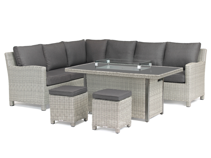 Kettler Palma Rh Corner Set Table In, Kettler Palma 8 Seater Round Garden Dining Table And Chairs Set