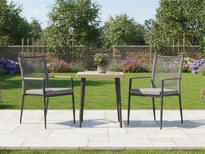 Kettler Merano Bistro Set with Square Table