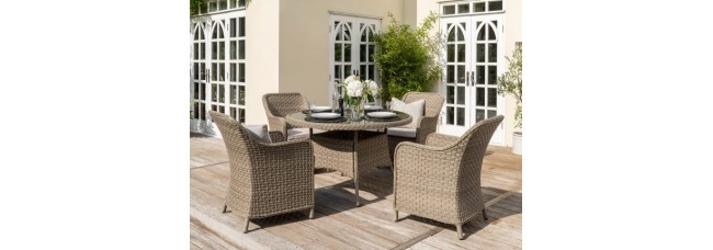 Kettler Charlbury 4 Seater Dining Set