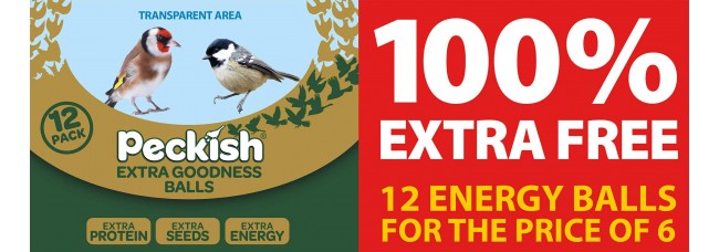 Peckish Extra Goodness Energy Balls - 12 pack