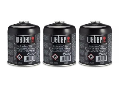Weber Gas Canister - 3 Pack