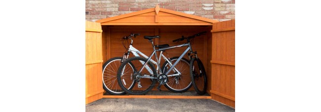 Shire Apex Shiplap Bike Store (No Floor)