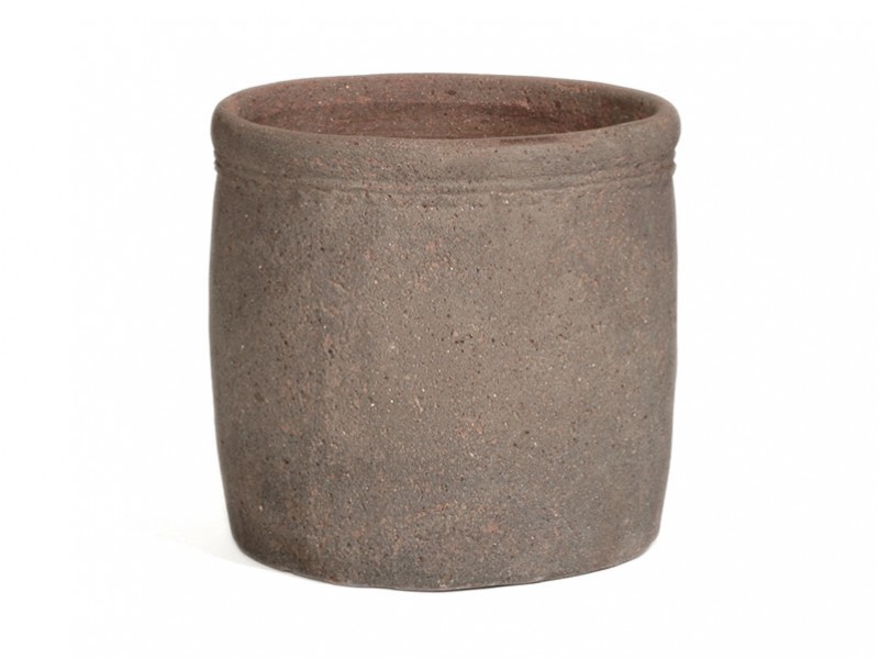 Apta Old Stone Cylinder Planter Apta Old Stone Cylinder Planter
