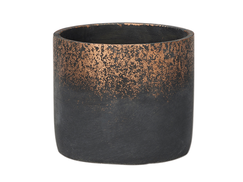 Apta Metallic Fade Cylinder Pot