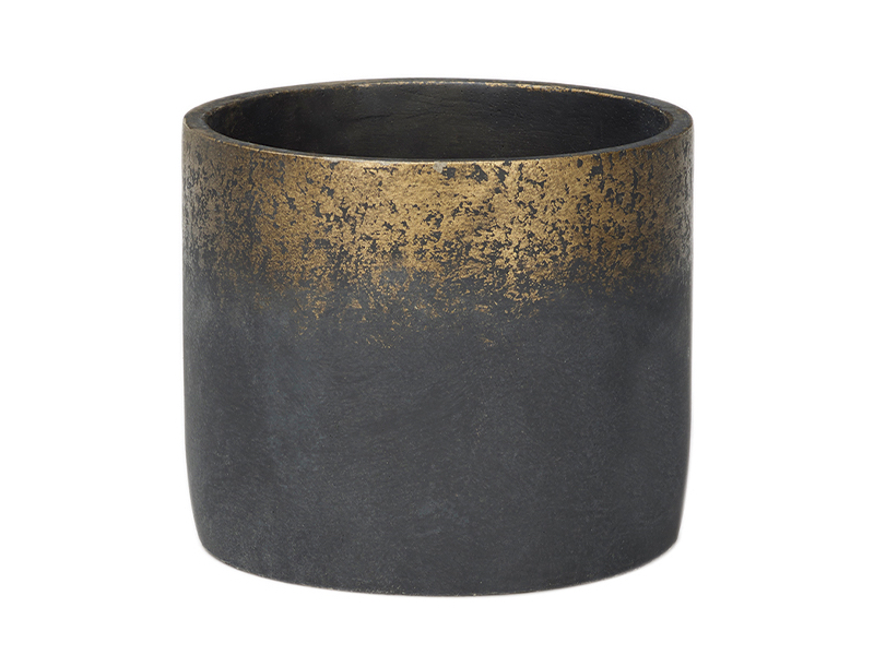 Apta Metallic Fade Cylinder Pot