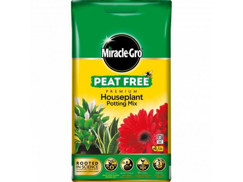 Miracle-Gro Peat Free Houseplant Potting Mix