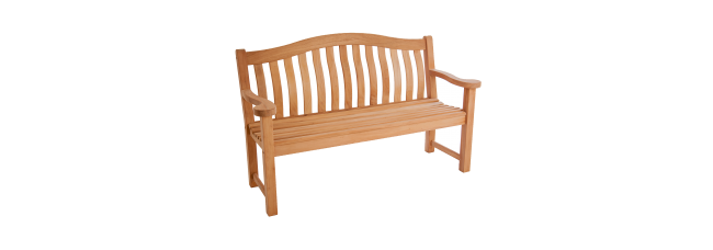 Alexander Rose Mahogany Turnberry Bench - 5ft