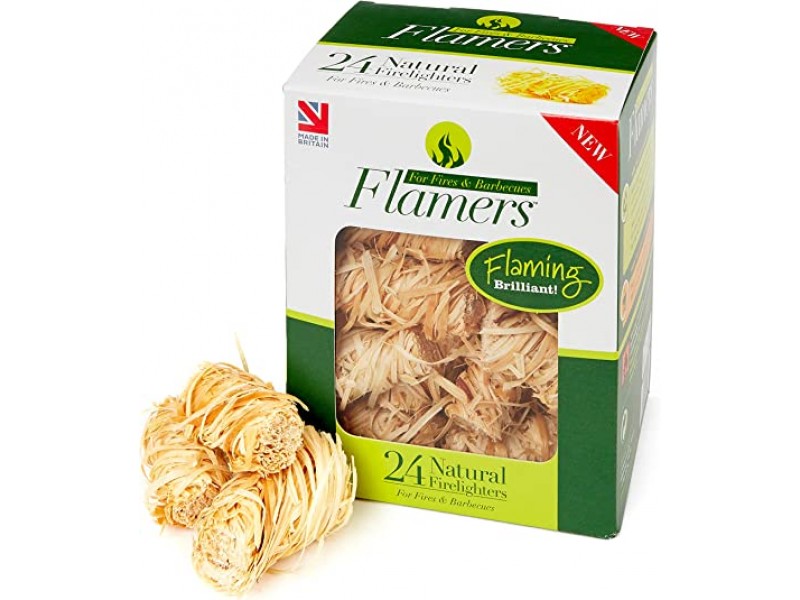 Flamers Firelighters - 24 Pack