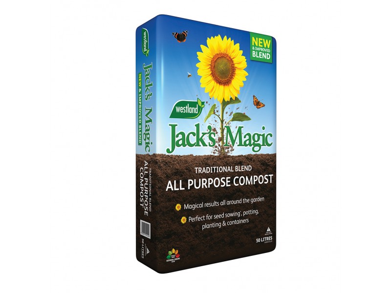 Westland Jack's Magic Compost 50:50 - 50L Westland Jack's Magic Compost 50:50 - 50L