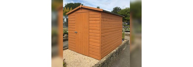 Shire 8x6 Lewis Shiplap Single Door Shed