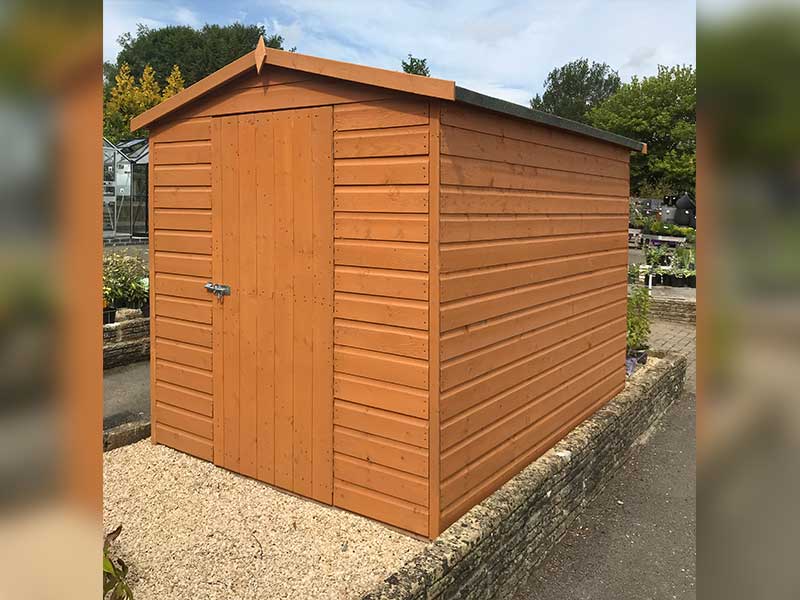 Shire 8x6 Lewis Shiplap Single Door Shed