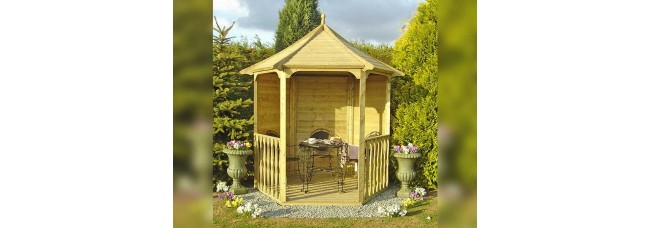 Shire 7x6 Pressure Treated Arbour