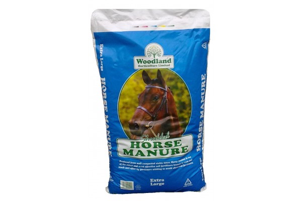 Woodland Shredded Horse Manure - 60L