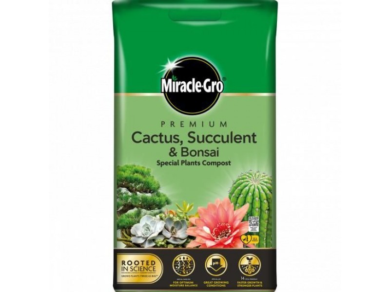 Miracle-Gro Premium Cactus, Succulent & Bonsai Compost