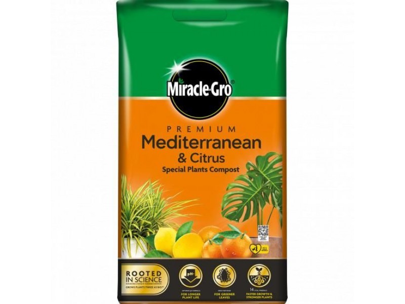 Miracle-Gro Premium Mediterranean & Citrus Compost