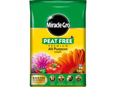 Miracle-Gro Peat Free Premium All Purpose Compost - 40L