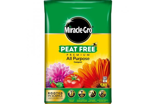 Miracle-Gro Peat Free Premium All Purpose Compost - 40L