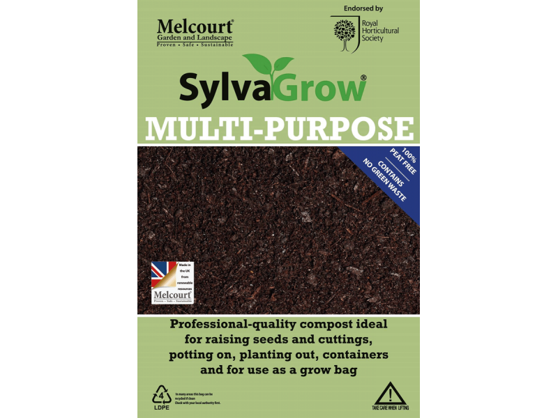 Melcourt SylvaGrow Multi-Purpose Compost - 50L Melcourt SylvaGrow Multi-Purpose Compost - 50L