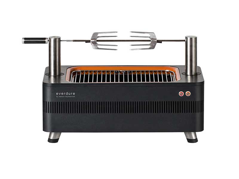 Everdure by Heston Blumenthal – Fusion Charcoal BBQ with Pedestal and Cover