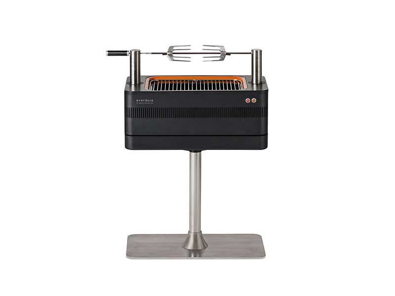 Everdure by Heston Blumenthal – Fusion Charcoal BBQ with Pedestal and Cover