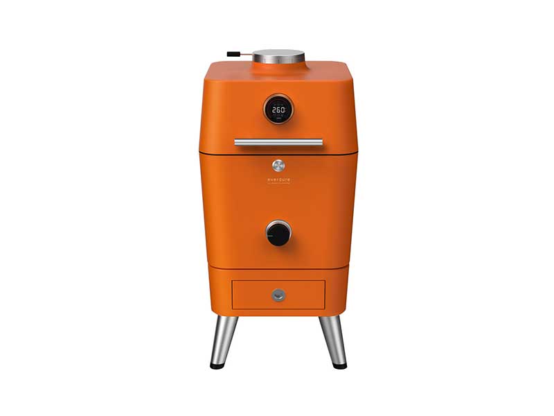 Everdure by Heston Blumenthal – 4K Outdoor Cooker with Cover - Orange