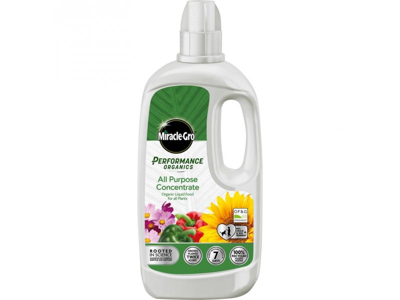 Miracle-Gro Performance Organics All Purpose Concentrated Liquid Plant Food