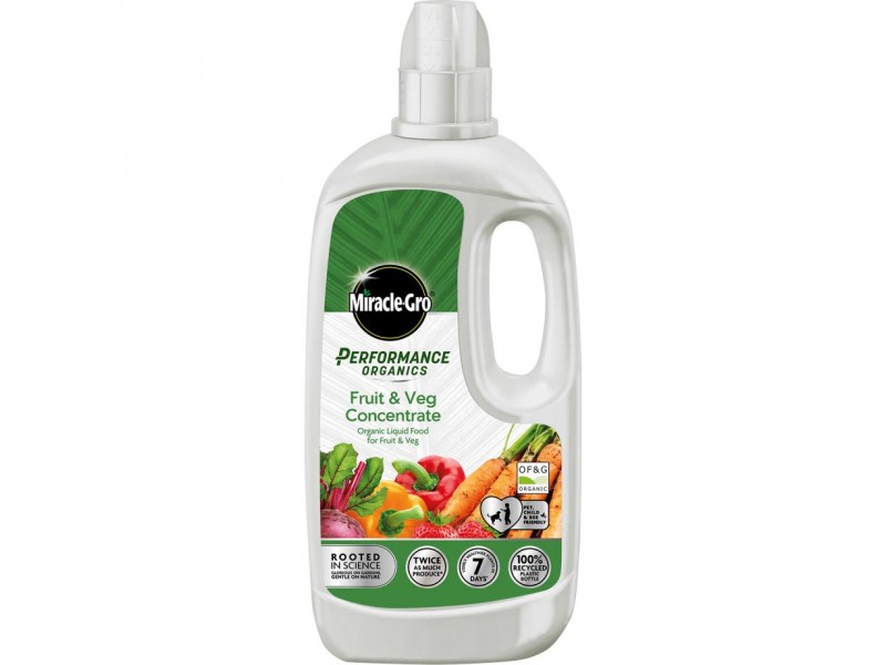 Miracle-Gro Performance Organics Fruit & Veg Concentrated Liquid Plant Food