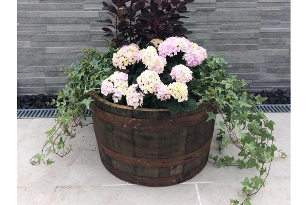 Half Oak Barrel