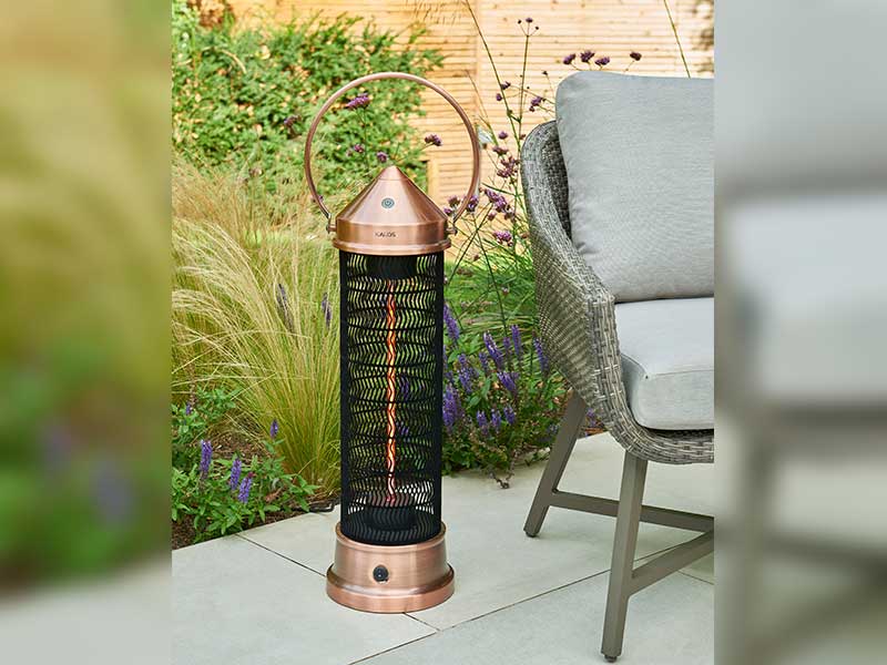 Kettler Kalos Copper Lantern Patio Heater