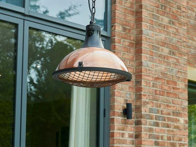 Kettler Kalos Copper Electric Heater Pendant