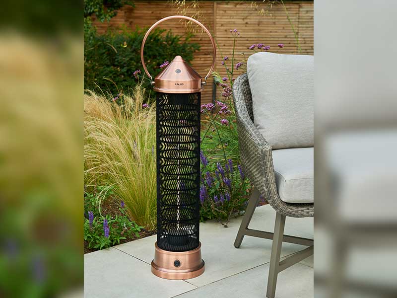 Kettler Kalos Copper Lantern Patio Heater