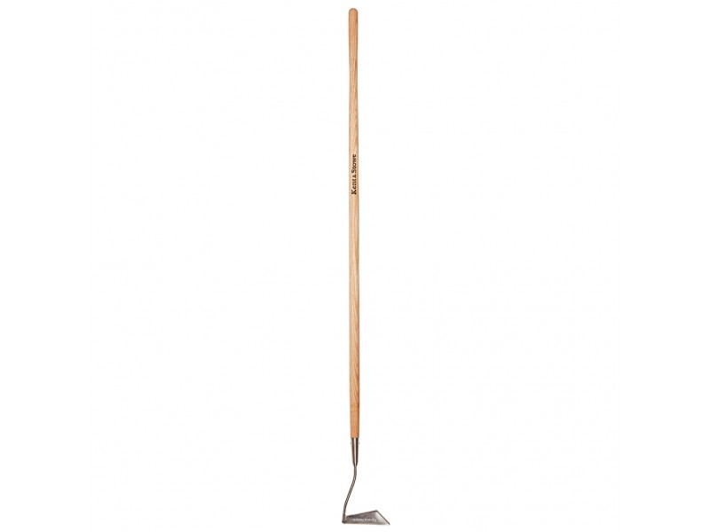 Kent & Stowe Stainless Steel Long Handled 3 Edge Hoe