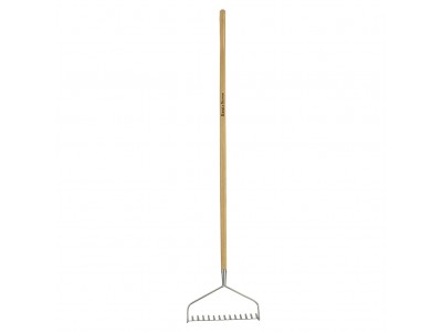 Kent & Stowe Stainless Steel Long Handled Soil Rake