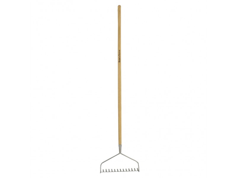 Kent & Stowe Stainless Steel Long Handled Soil Rake