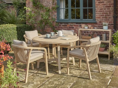 Kettler Cora 4 Seat Dining Set - Acacia Wood (Pre-Order)