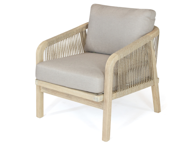 Kettler Cora 2 Seat Lounge Set with Coffee Table - Acacia Wood (Pre-Order)