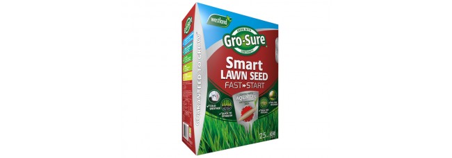 Westland Gro-Sure Smart Lawn Seed Fast Start - 25m2