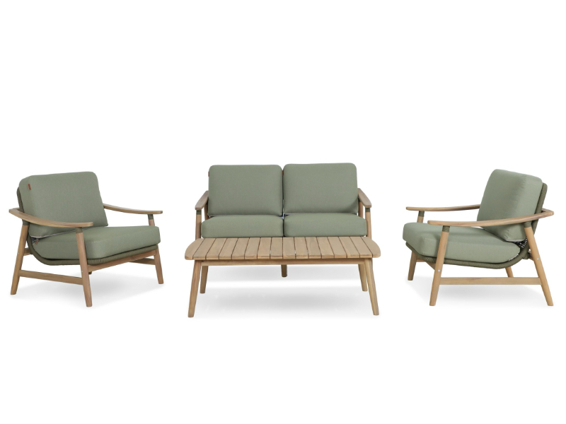 Kettler Meadow Lounge Set - Acacia Wood