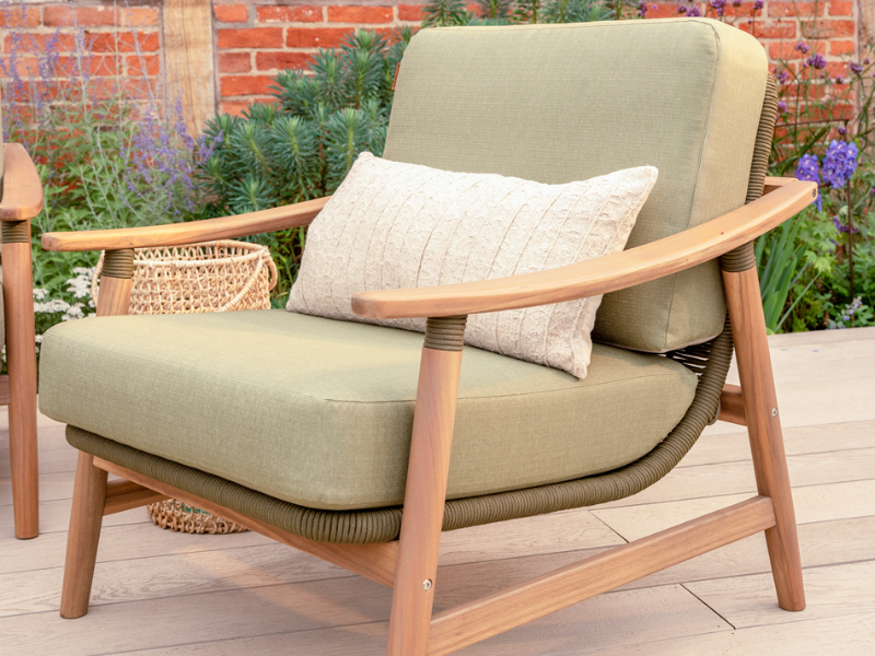 Kettler Meadow Lounge Set - Acacia Wood