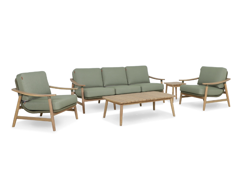 Kettler Meadow Lounge Set - Acacia Wood
