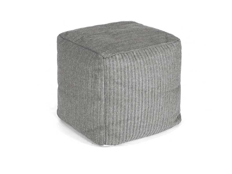 Menos Medium Square Pouffe