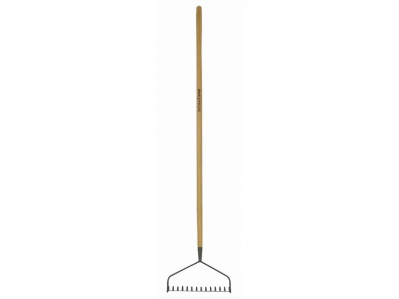 Kent & Stowe Carbon Steel Long Handled Soil Rake