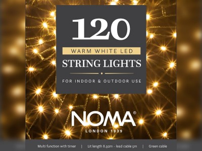 Noma LED Multi Function String Lights - Warm White