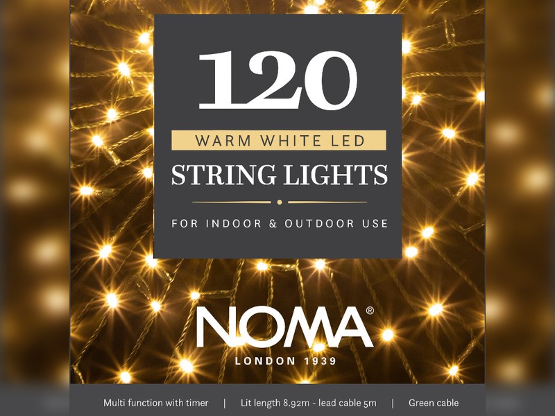Noma LED Multi Function String Lights - Warm White