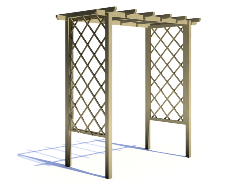 Shire Arch Trellis Pergola 6x3